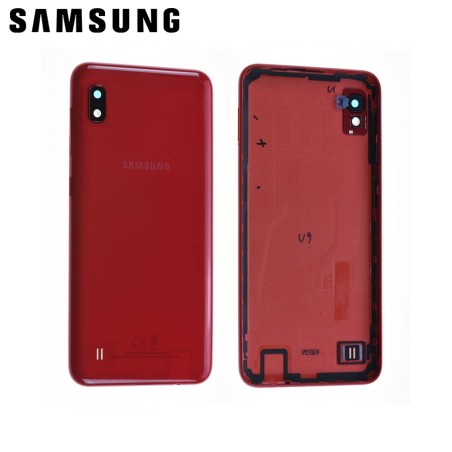 Vitre arrière Samsung Galaxy A10 (A105F,G,FN) Rouge