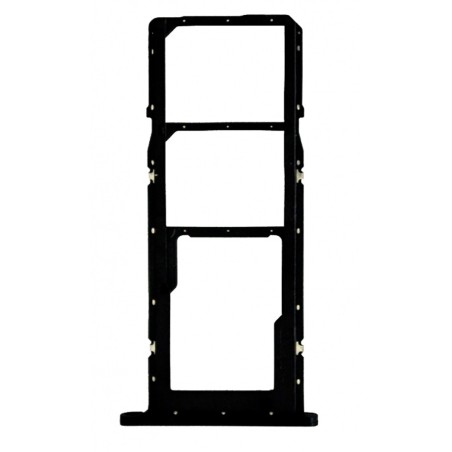 Tiroir Sim pour Samsung Galaxy A02s (A025G) Noir