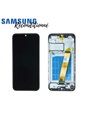 Ecran Complet reconditionné Samsung Galaxy A01 (A015F) (Avec Châssis) Noir