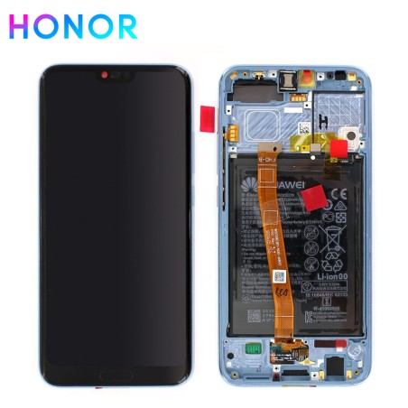 Ecran complet Honor 10 Gris