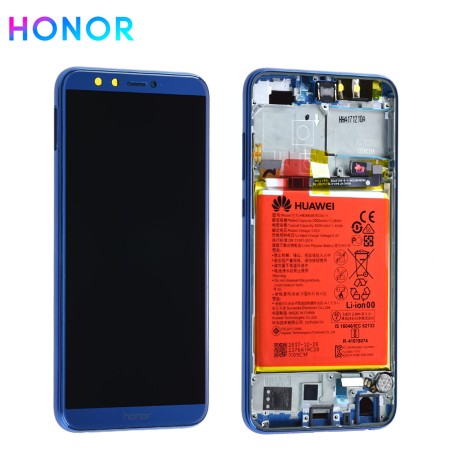 Ecran complet Honor 9 Lite Bleu