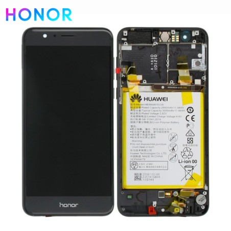 Ecran complet Honor 8 Noir