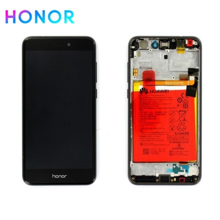 Ecran complet Honor 8 Lite, P8/P9 Lite 2017 Noir