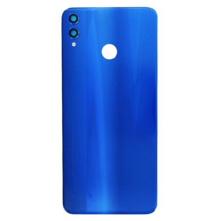 Vitre arrière pour Honor 8X Bleue