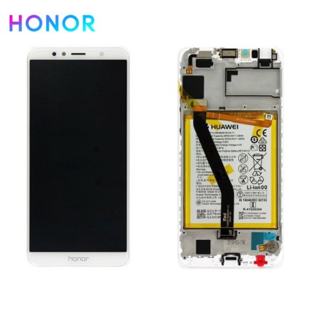 Ecran complet Honor 7A Blanc