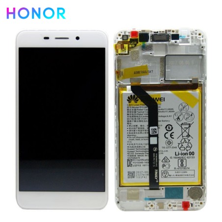 Ecran complet Honor 6C Pro Blanc