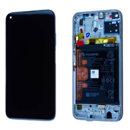 Ecran complet Huawei P40 Lite Bleu
