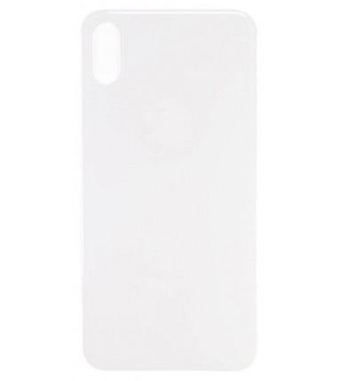 Vitre arrière pour iPhone XS Blanc