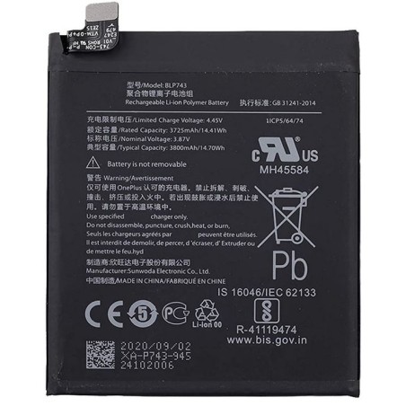 Batterie pour OnePlus 7T