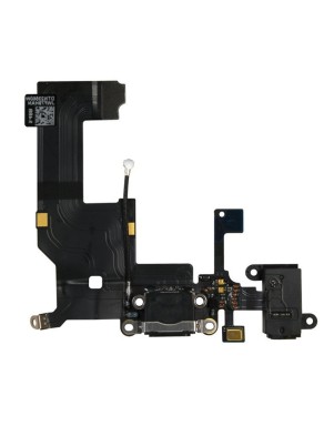 Connecteur de charge pour iPhone 5 Noir