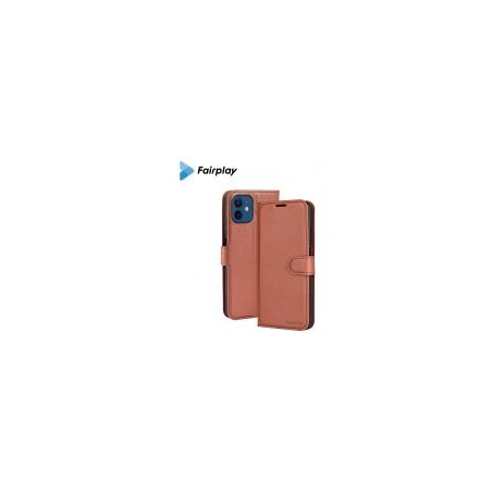 Pochette Fairplay ALHENA Oppo A12 Marron
