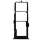 Tiroir sim pour Samsung Galaxy A11 (A115F) Noir