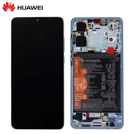 Ecran complet Huawei P30 Nacré