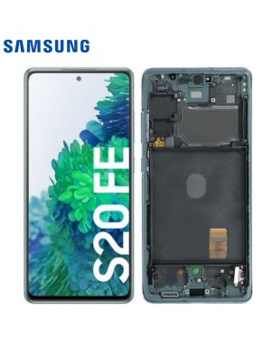 Ecran complet Samsung Galaxy S20 FE 4G/5G (G780F/G781B) Vert Menthe