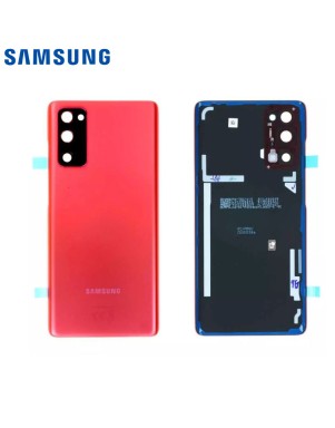 Cache arrière Samsung Galaxy S20 FE 4G/5G (G780F/G781B) Rouge