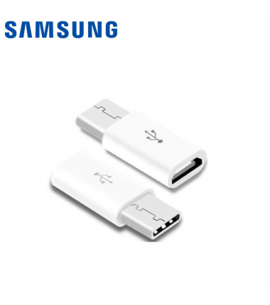 Adaptateur USB C SAMSUNG USB-C vers Micro USB Blanc