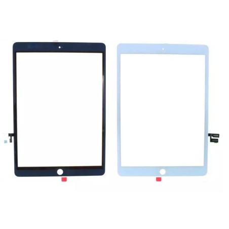 Vitre tactile pour iPad 9 10.2" Blanc