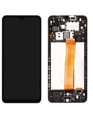 Ecran OLED complet pour Samsung Galaxy A12 (A125F) Noir