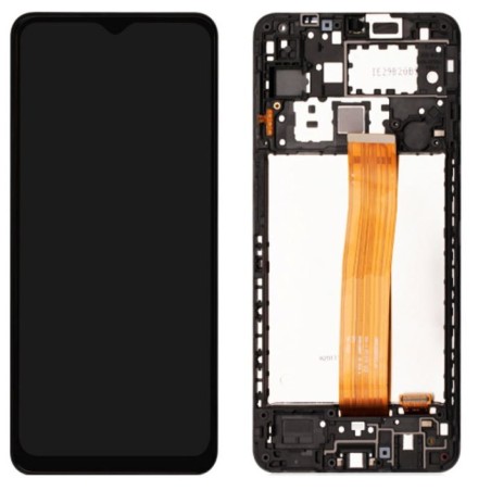 Ecran OLED complet pour Samsung Galaxy A12 (A125F) Noir
