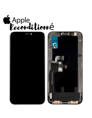 Ecran Original RECONDITIONNE iPhone XS Noir + Adhésif offert