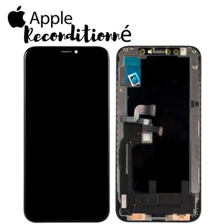 Ecran Original RECONDITIONNE iPhone XS Noir + Adhésif offert