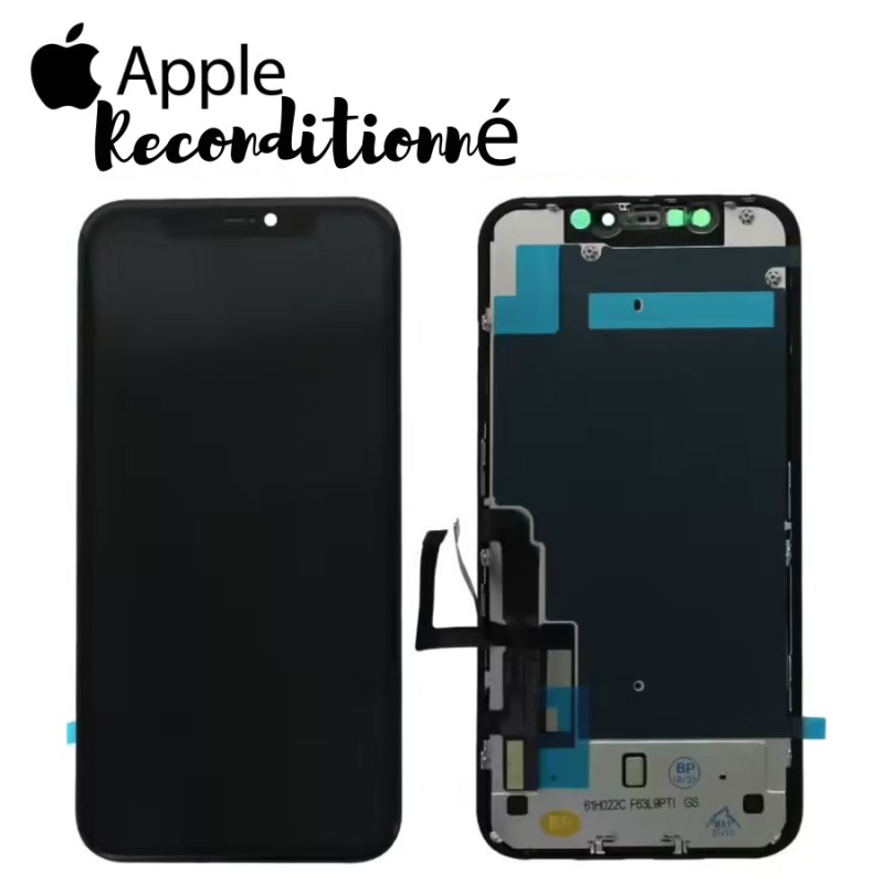 Ecran Original APPLE RECONDITIONNE iPhone 11 Noir + Adhésif offert