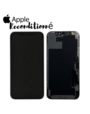 Ecran Original APPLE RECONDITIONNE iPhone 12/12 Pro Noir + Adhésif offert