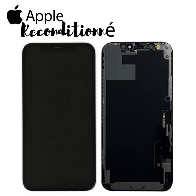 Ecran Original APPLE RECONDITIONNE iPhone 12/12 Pro Noir + Adhésif offert