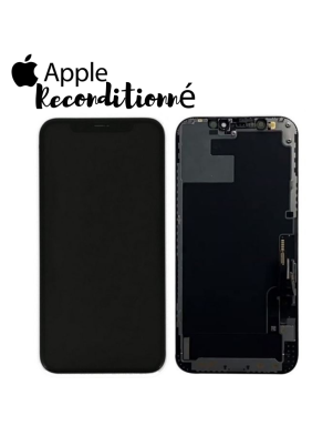 Ecran Original APPLE RECONDITIONNE iPhone 12 mini Noir + Adhésif offert