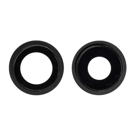 Lentille Caméra Arrière pour Iphone 12/12 Mini Noir