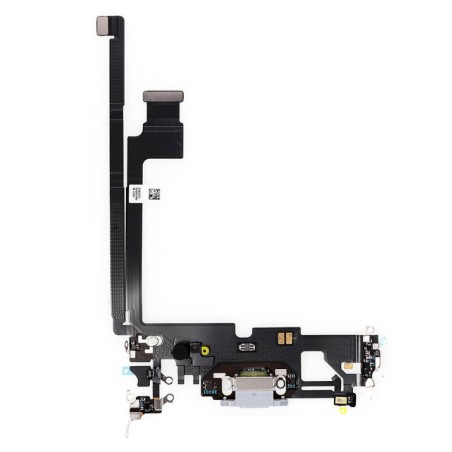 Connecteur de charge pour iPhone 12 Pro Max Argent
