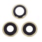Lentille Camera Arrière pour iPhone 12 Pro Max Or