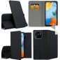 Pochette et verre trempé Xiaomi Redmi 10c Noir