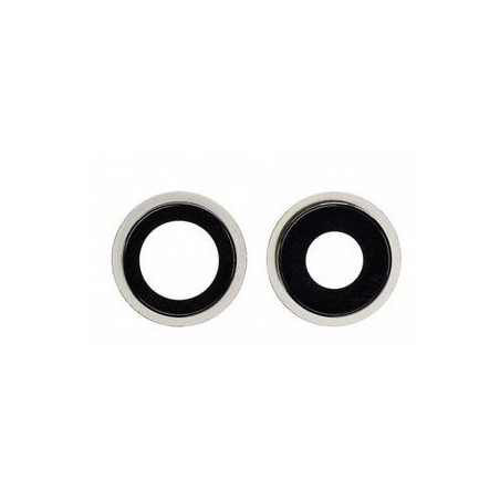 Lentille Caméra Arrière pour Iphone 12/12 Mini Blanc