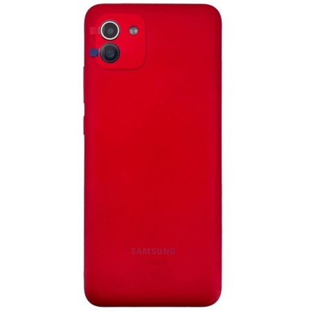 Vitre arrière Samsung Galaxy A03 (A035F, A035G) Rouge
