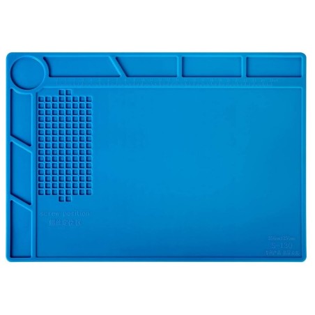 Tapis magnétique en silicone 35 x 25 cm BEST (S-130) Bleu