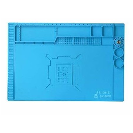 Tapis magnétique en silicone 45 x 30 cm SUNSHINE (SS-004E) Bleu