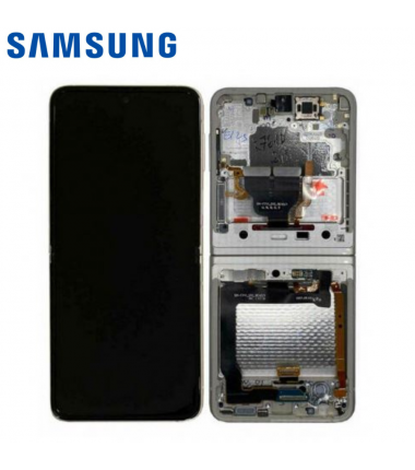 Ecran complet Samsung Galaxy Z Flip 3 5G (F711B) Argent