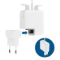 Adaptateur Chargeur Secteur MagSafe 2 LinQ 45W Blanc Adaptateur Chargeur Secteur MagSafe 2 LinQ 45W Blanc