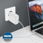 Adaptateur Chargeur Secteur MagSafe 2 LinQ 45W Blanc Adaptateur Chargeur Secteur MagSafe 2 LinQ 45W Blanc
