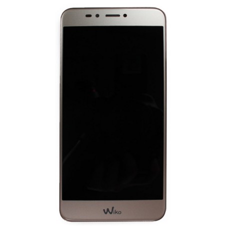 Ecran Wiko Upulse Blanc-Doré