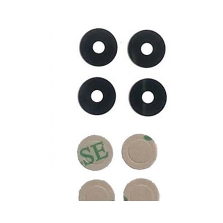 Lot de 4x Lentilles de caméra arrière pour Realme 8i 5G Noir