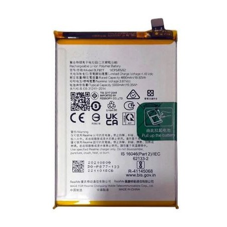 Batterie pour Realme 8i 5G Noir