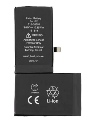 Batterie pour iPhone X (Ti) + adhésif offert