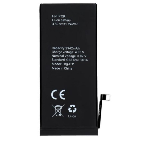 Batterie pour iPhone XR (Ti) + Adhésif offert