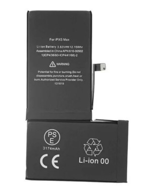Batterie pour iPhone XS Max (Ti) + Adhésif offert