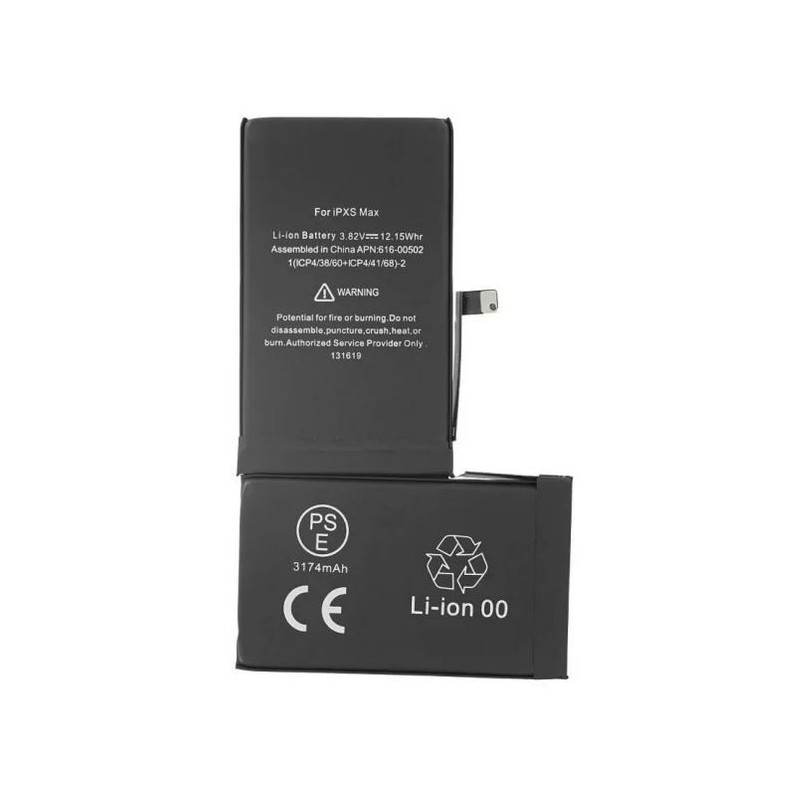 Batterie pour iPhone XS Max (Ti) + Adhésif offert