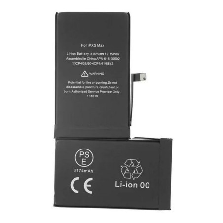 Batterie pour iPhone XS Max (Ti) + Adhésif offert