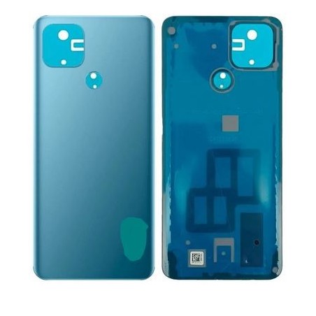 Vitre arrière pour Oppo A15 Bleu ténébreux