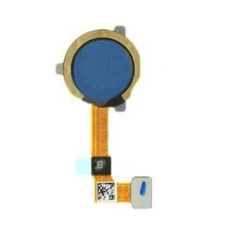 Nappe lecteur d'empreinte pour Oppo A15 Bleu ténébreux